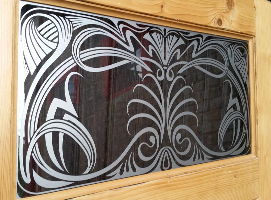 Dekorfolie statische Fensterfolie Rhombus Meterware 45 cm hoch Glasdekorfolie 