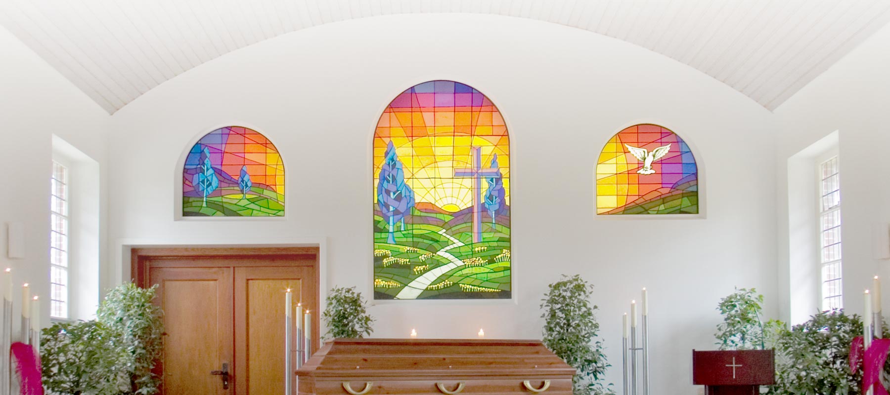 Kirchenfensterbild von COLORFOL Dekorfolien und Design Illustration