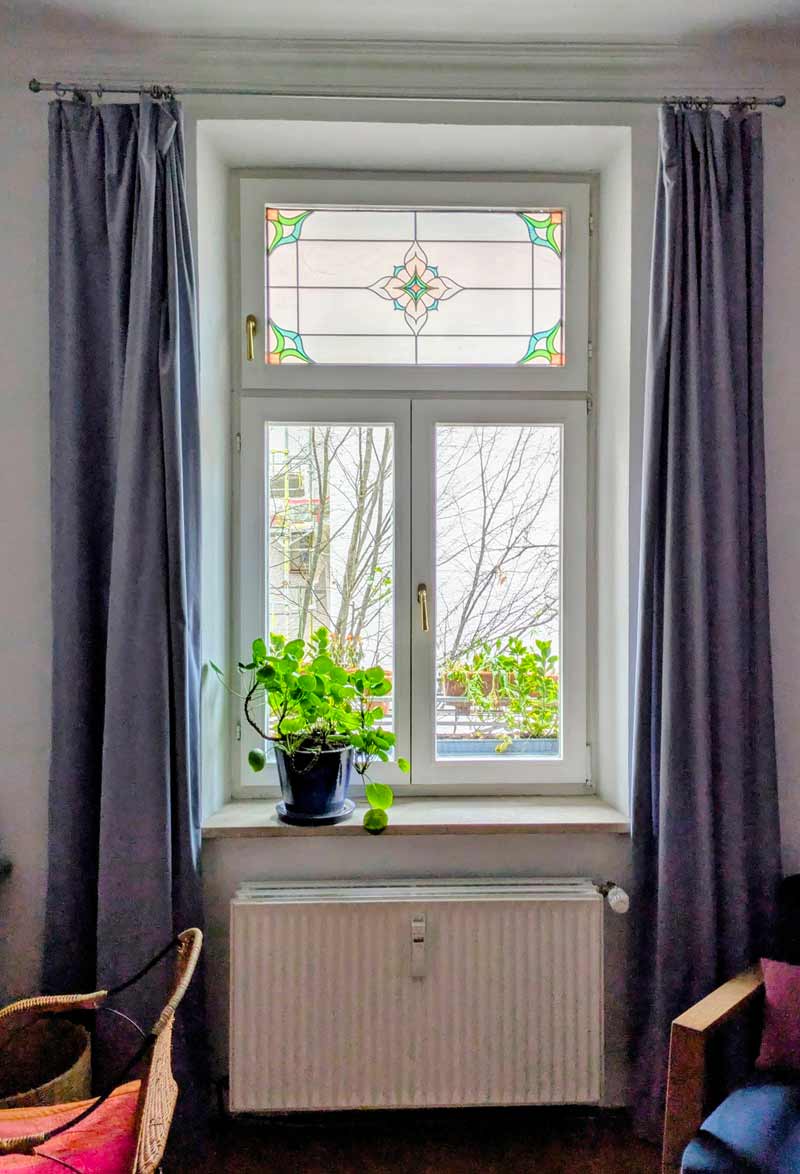 Buntglasdekor "Asse" - ab 3,57 € – Bild 2