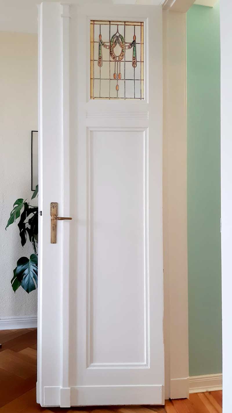 Jugendstil Bleiverglasung