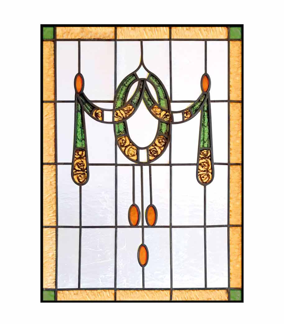 Jugendstil Bleiverglasung