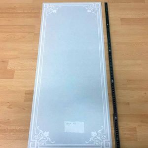 Glasdekor Rest 352x955