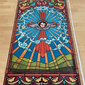 Kirchenfenster Folie 675x1170 B-Ware