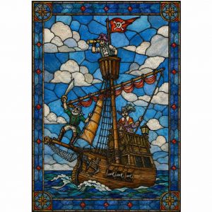 Buntglasdekor "pirati"– ab 20,00 €